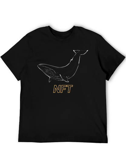 Camiseta Negra NFT Whale Edición Limitada