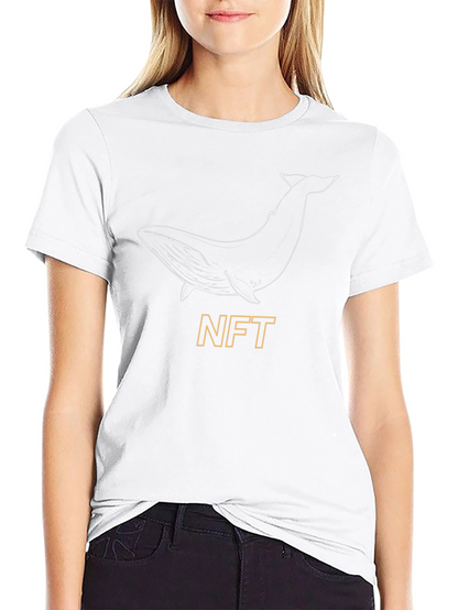 Camiseta Negra NFT Whale Edición Limitada