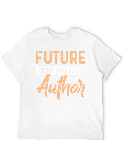 Camiseta Negra Futuro Autor Exitoso
