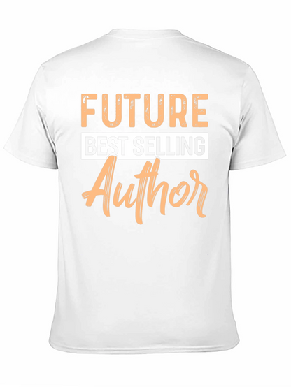Camiseta Negra Futuro Autor Exitoso