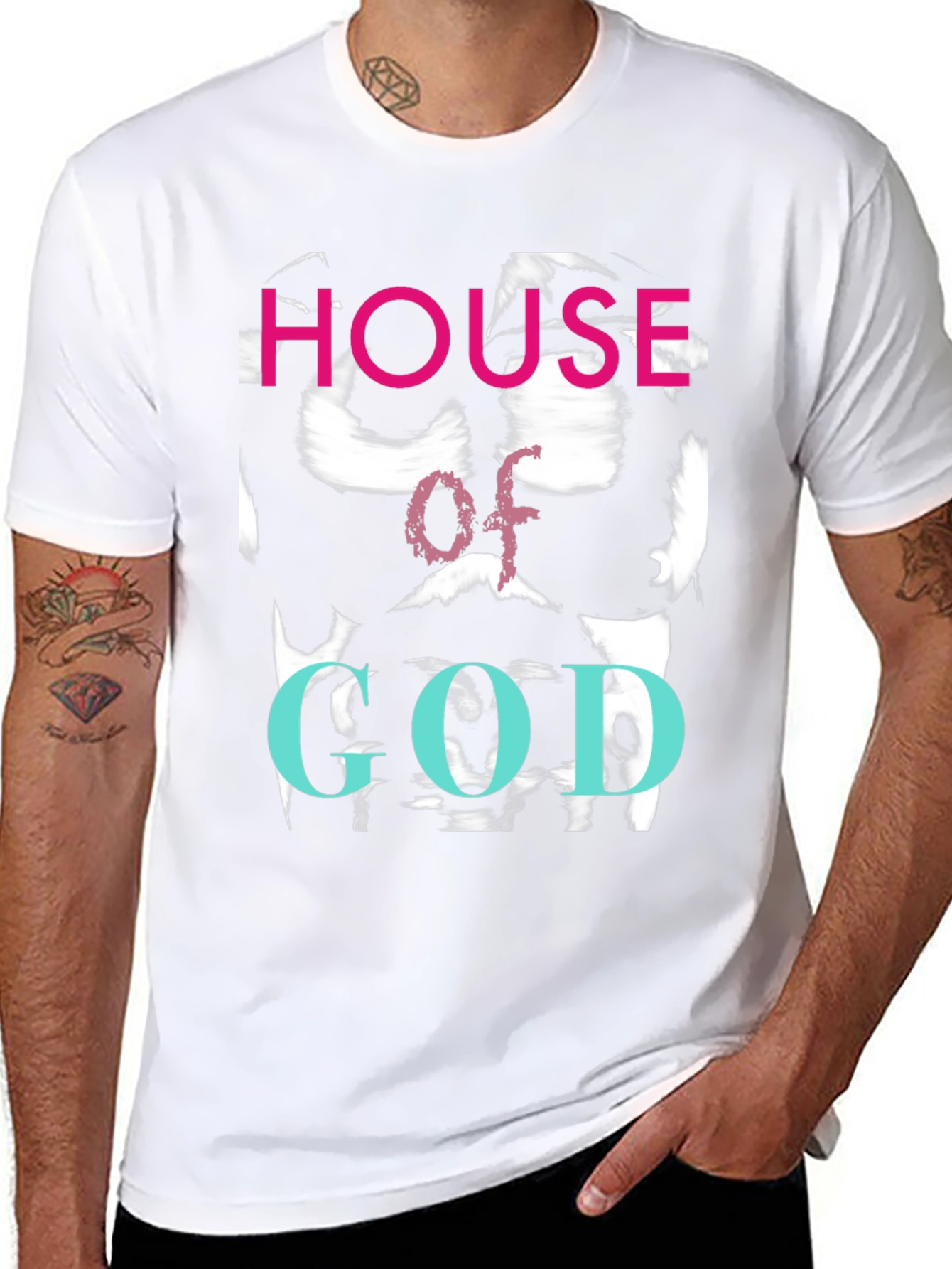 Camiseta Negra House of God