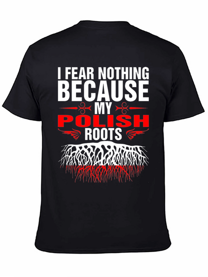 Camiseta Negra Raíces Polacas