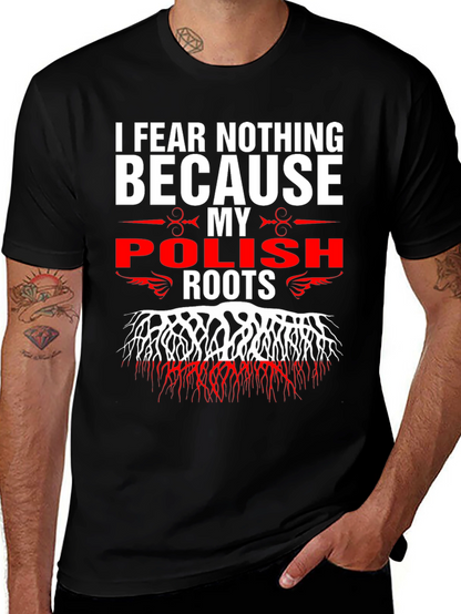 Camiseta Negra Raíces Polacas