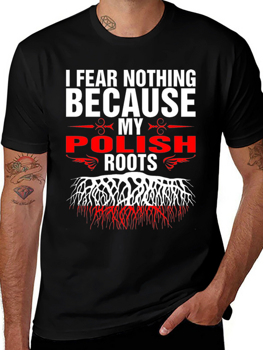 Camiseta Negra Raíces Polacas