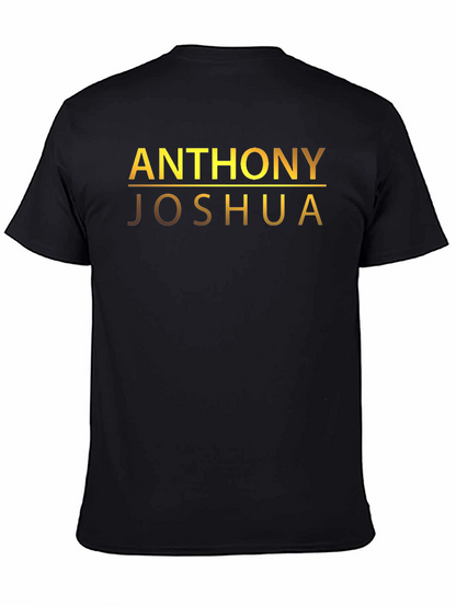 Camiseta Anthony Joshua - Diseño Dorado Exclusivo