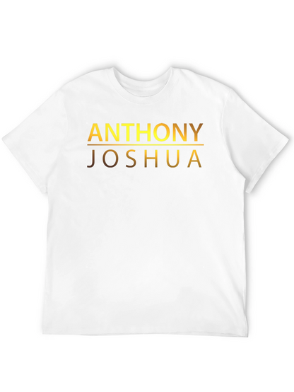 Camiseta Anthony Joshua - Diseño Dorado Exclusivo