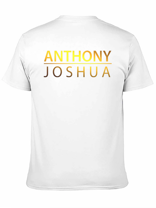 Camiseta Anthony Joshua - Diseño Dorado Exclusivo