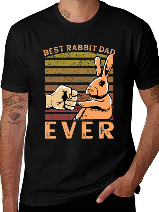 Camiseta Mejor Papá Conejo de Todos los Tiempos