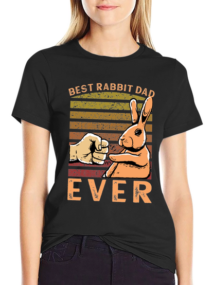 Camiseta Mejor Papá Conejo de Todos los Tiempos