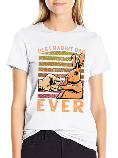 Camiseta Mejor Papá Conejo de Todos los Tiempos