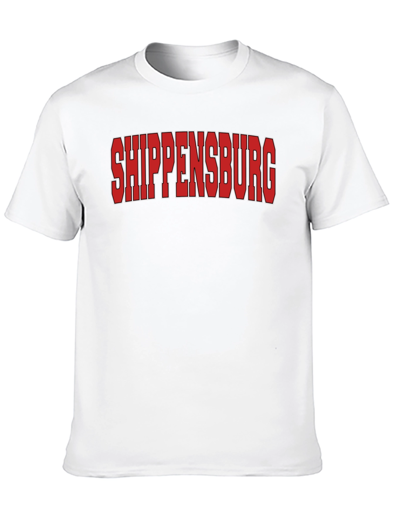 Camiseta Negra Shippensburg - Estilo Casual
