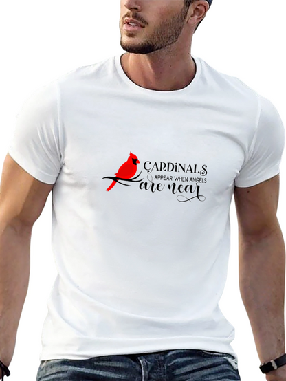 Camiseta Negra Cardenales Cerca de Ángeles