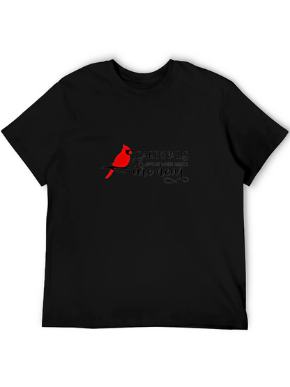Camiseta Negra Cardenales Cerca de Ángeles