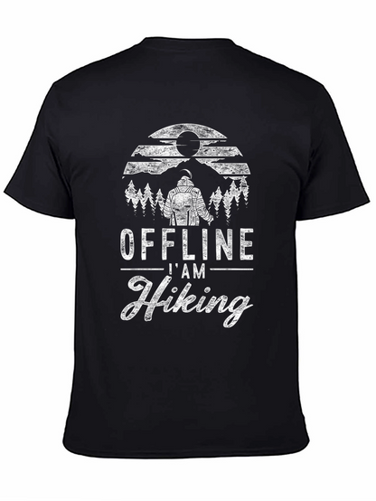 Camiseta Negra Offline Im Hiking Hombre