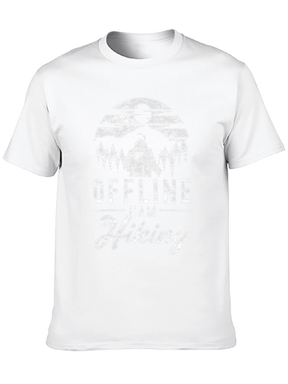 Camiseta Negra Offline Im Hiking Hombre