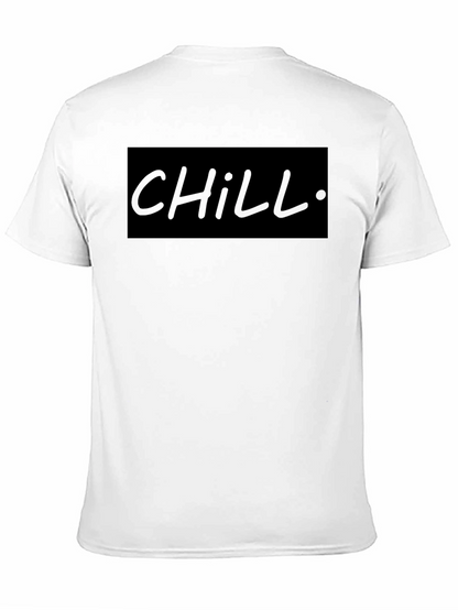 Camiseta Negra Chill para Hombre
