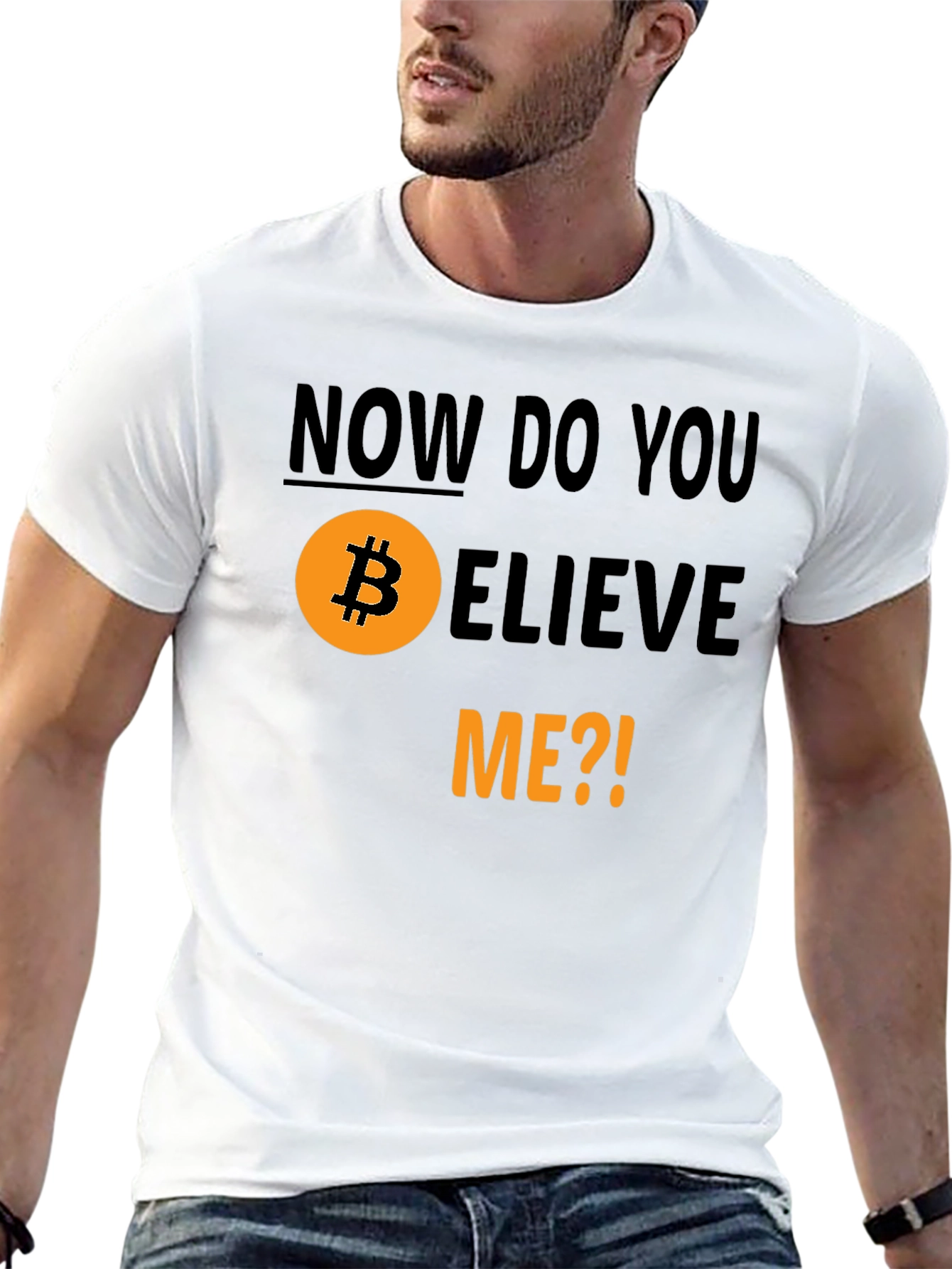 Camiseta Bitcoin - ¿Ahora Me Crees?