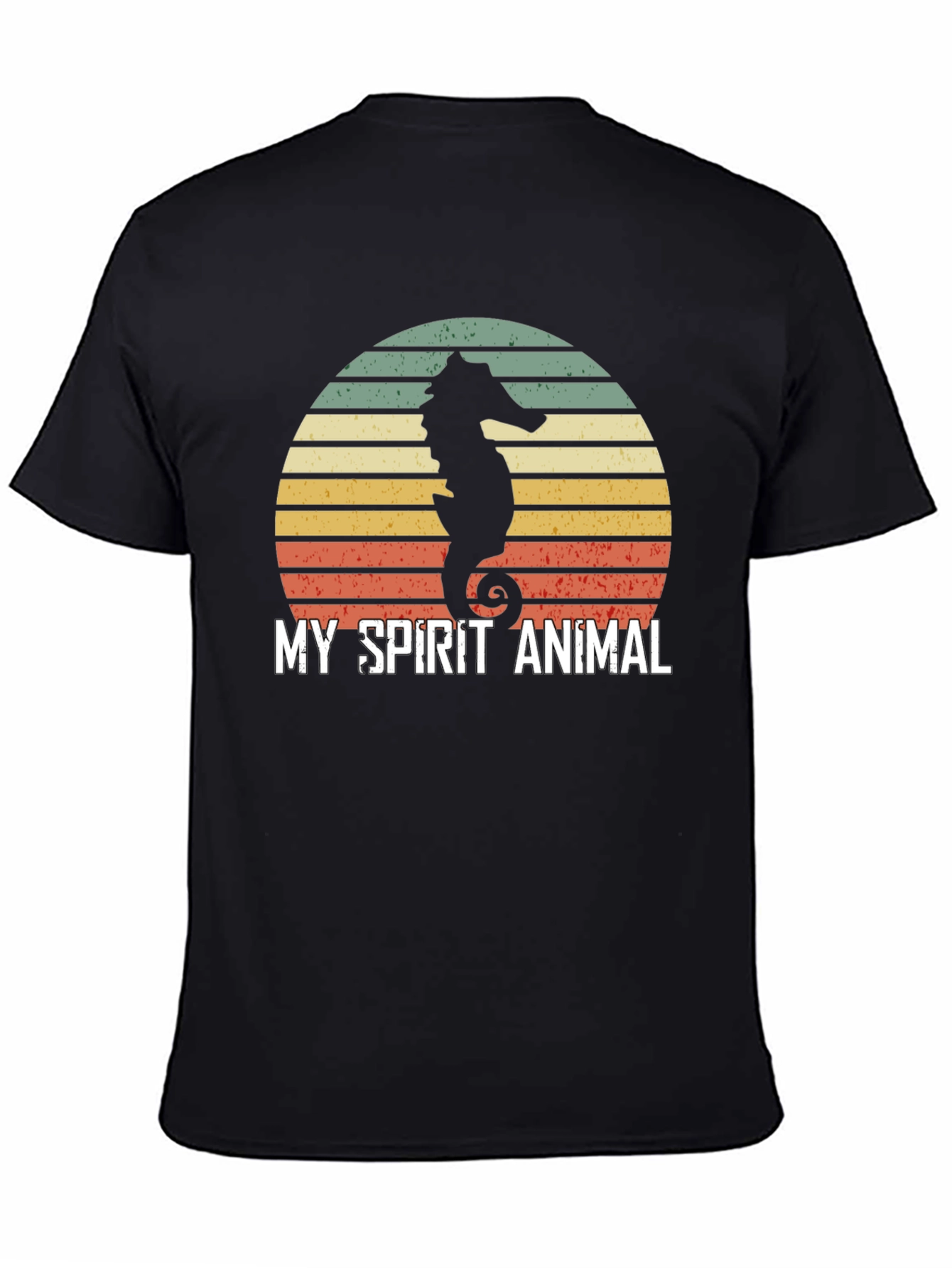 Camiseta Hombre: Mi Animal Espiritual Caballito de Mar