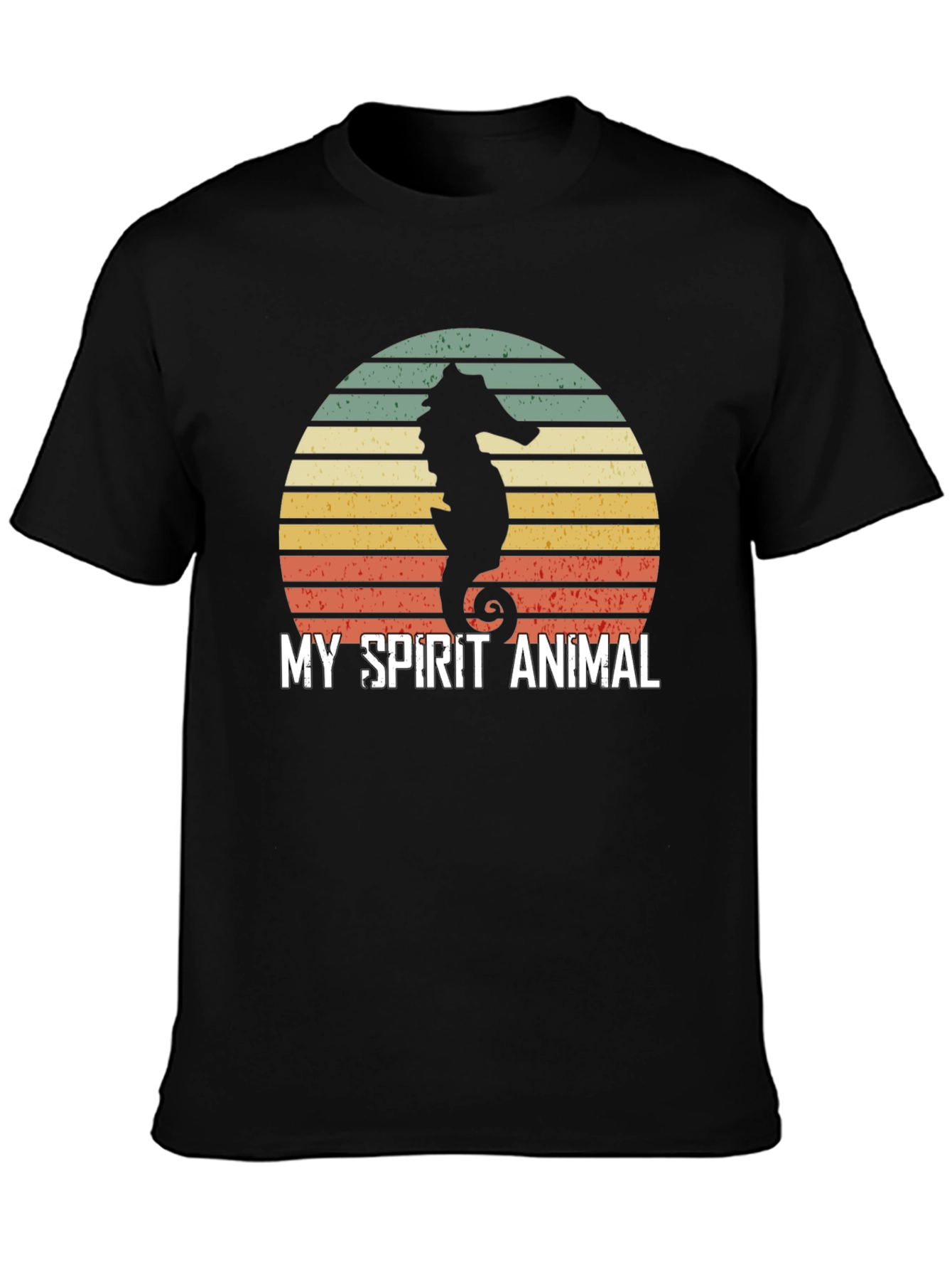 Camiseta Hombre: Mi Animal Espiritual Caballito de Mar