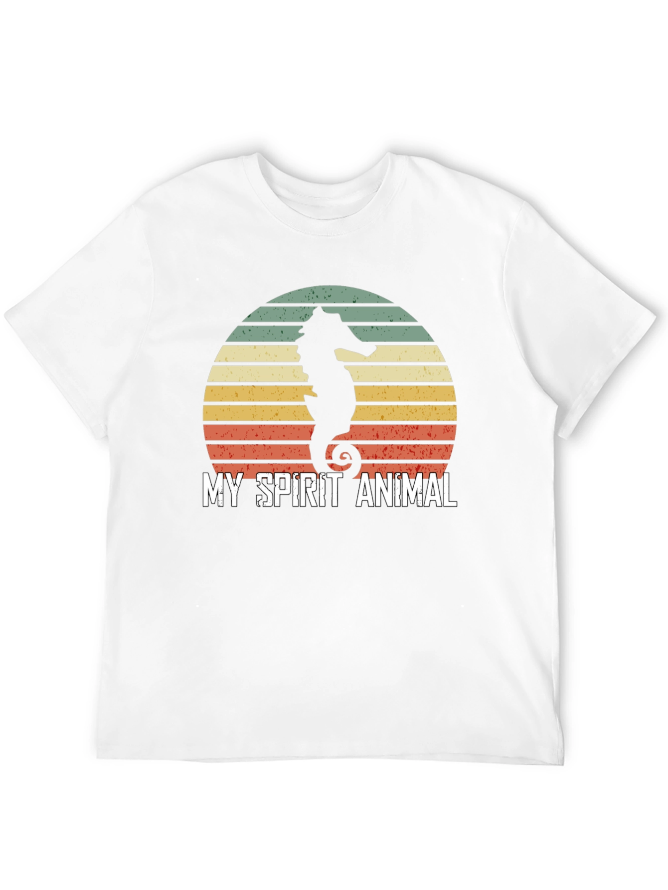 Camiseta Hombre: Mi Animal Espiritual Caballito de Mar