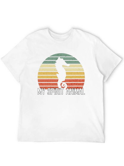 Camiseta Hombre: Mi Animal Espiritual Caballito de Mar