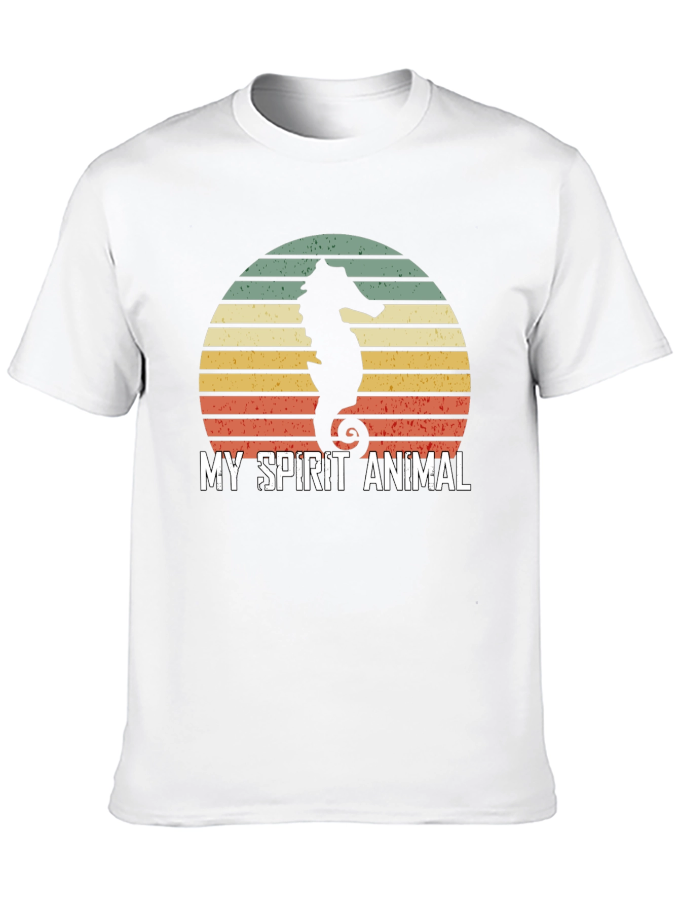 Camiseta Hombre: Mi Animal Espiritual Caballito de Mar