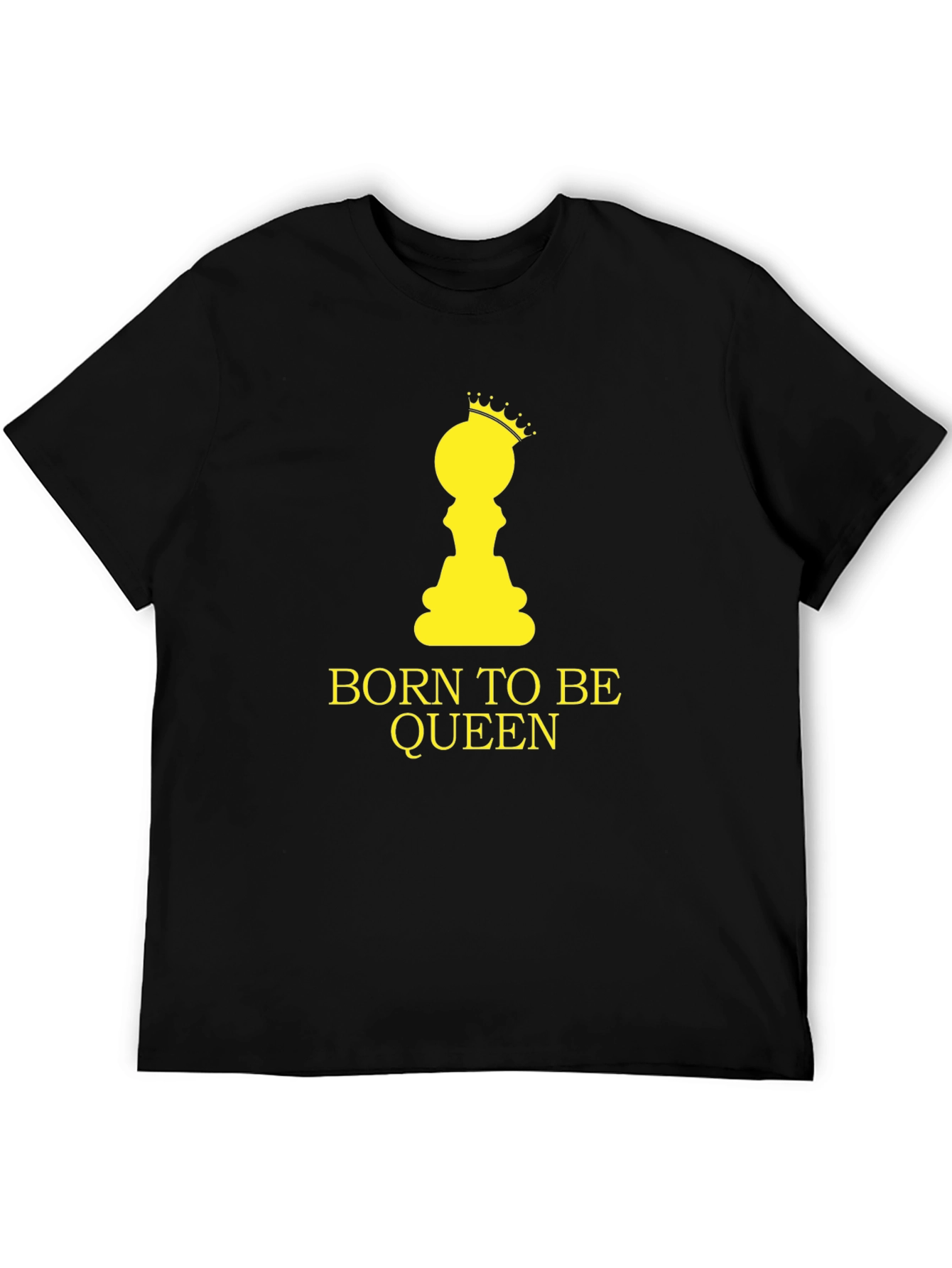 Camiseta Negra Born to Be Queen