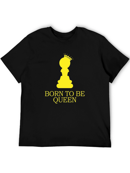 Camiseta Negra Born to Be Queen