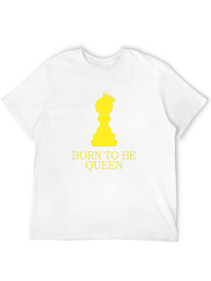 Camiseta Negra Born to Be Queen