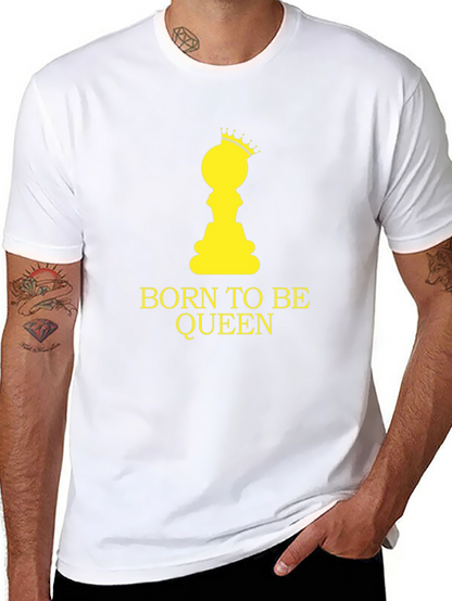 Camiseta Negra Born to Be Queen