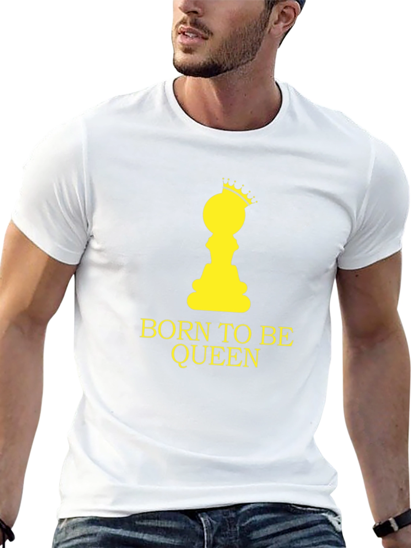 Camiseta Negra Born to Be Queen