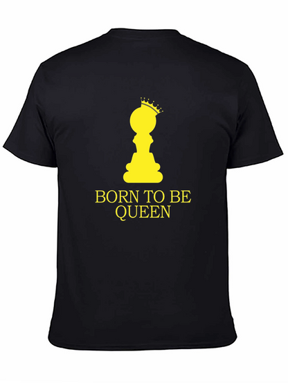 Camiseta Negra Born to Be Queen