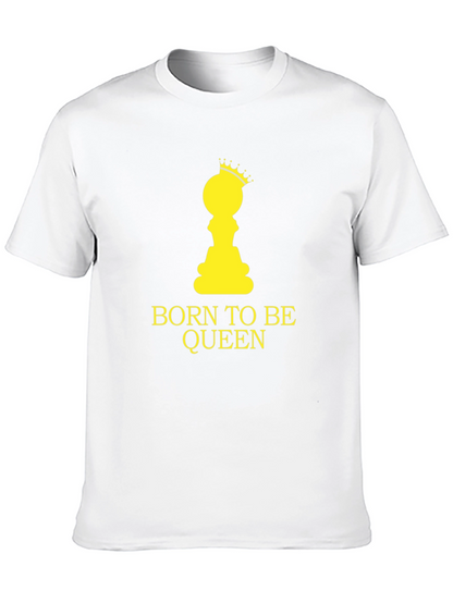Camiseta Negra Born to Be Queen