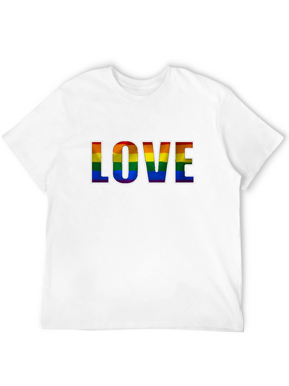 Camiseta Negra Orgullo LGBT Amor