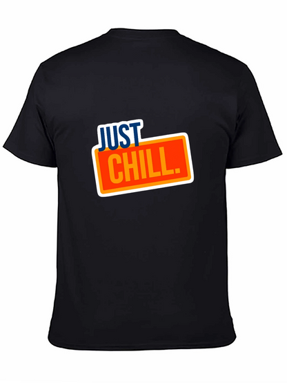 Camiseta Negra Relax Just Chill