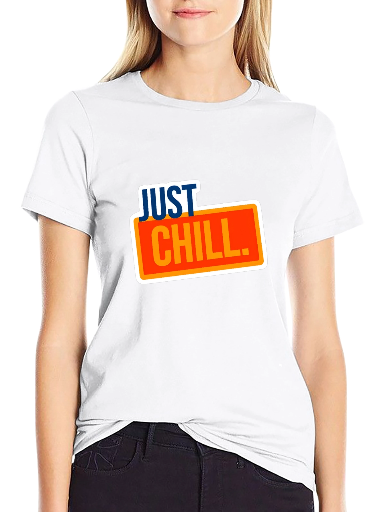 Camiseta Negra Relax Just Chill