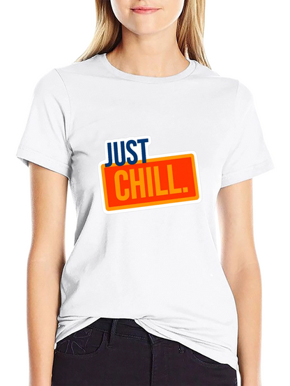 Camiseta Negra Relax Just Chill
