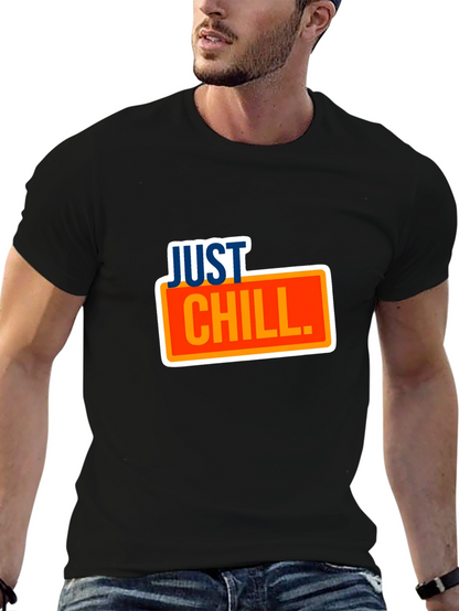 Camiseta Negra Relax Just Chill