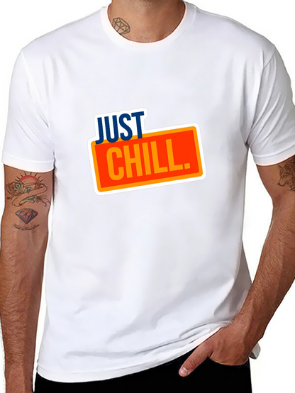 Camiseta Negra Relax Just Chill