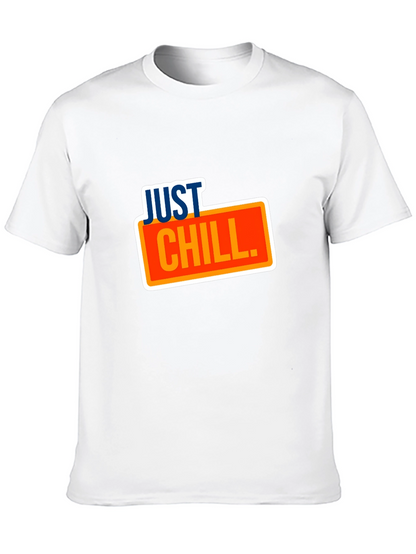 Camiseta Negra Relax Just Chill