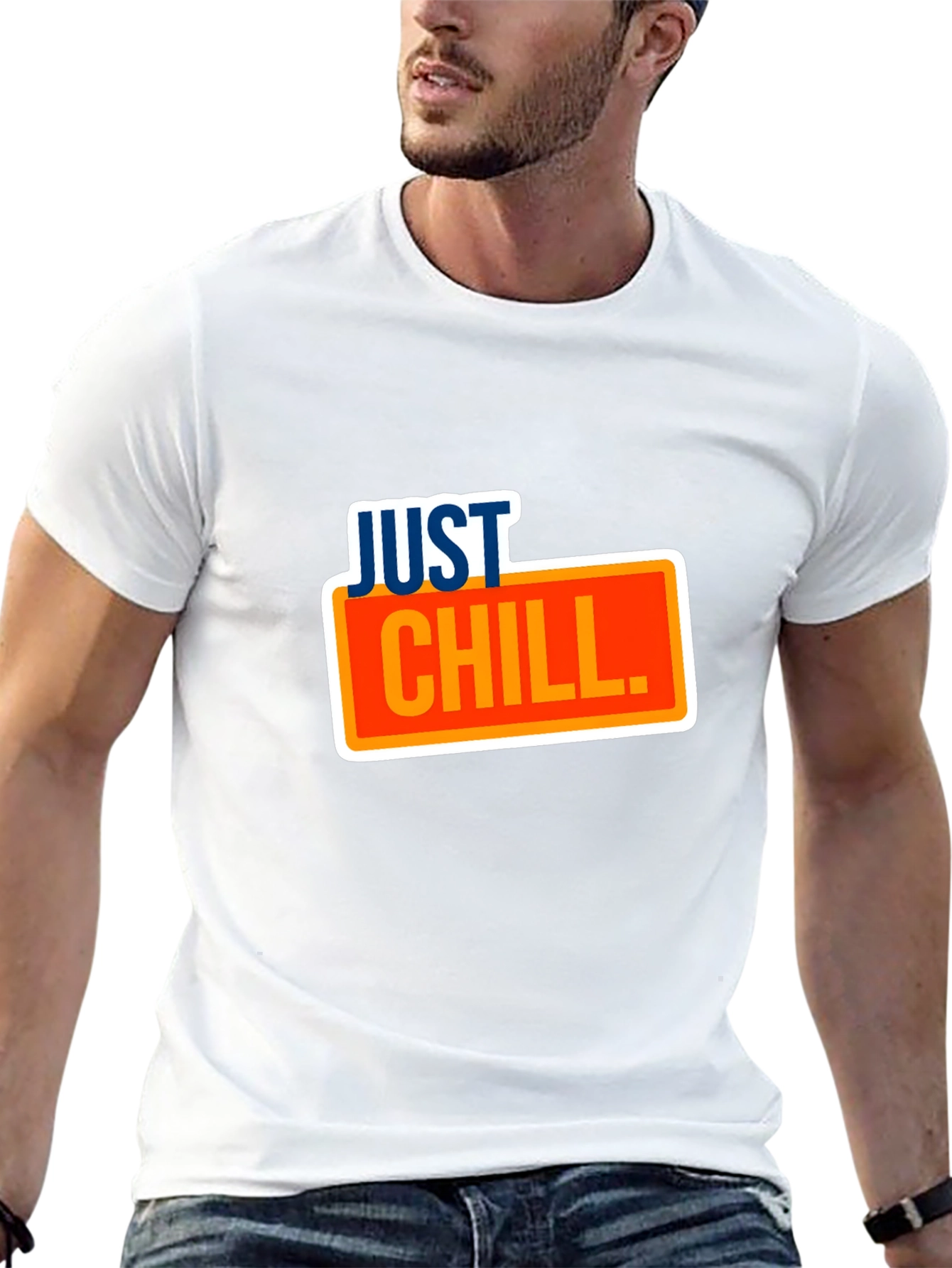 Camiseta Negra Relax Just Chill