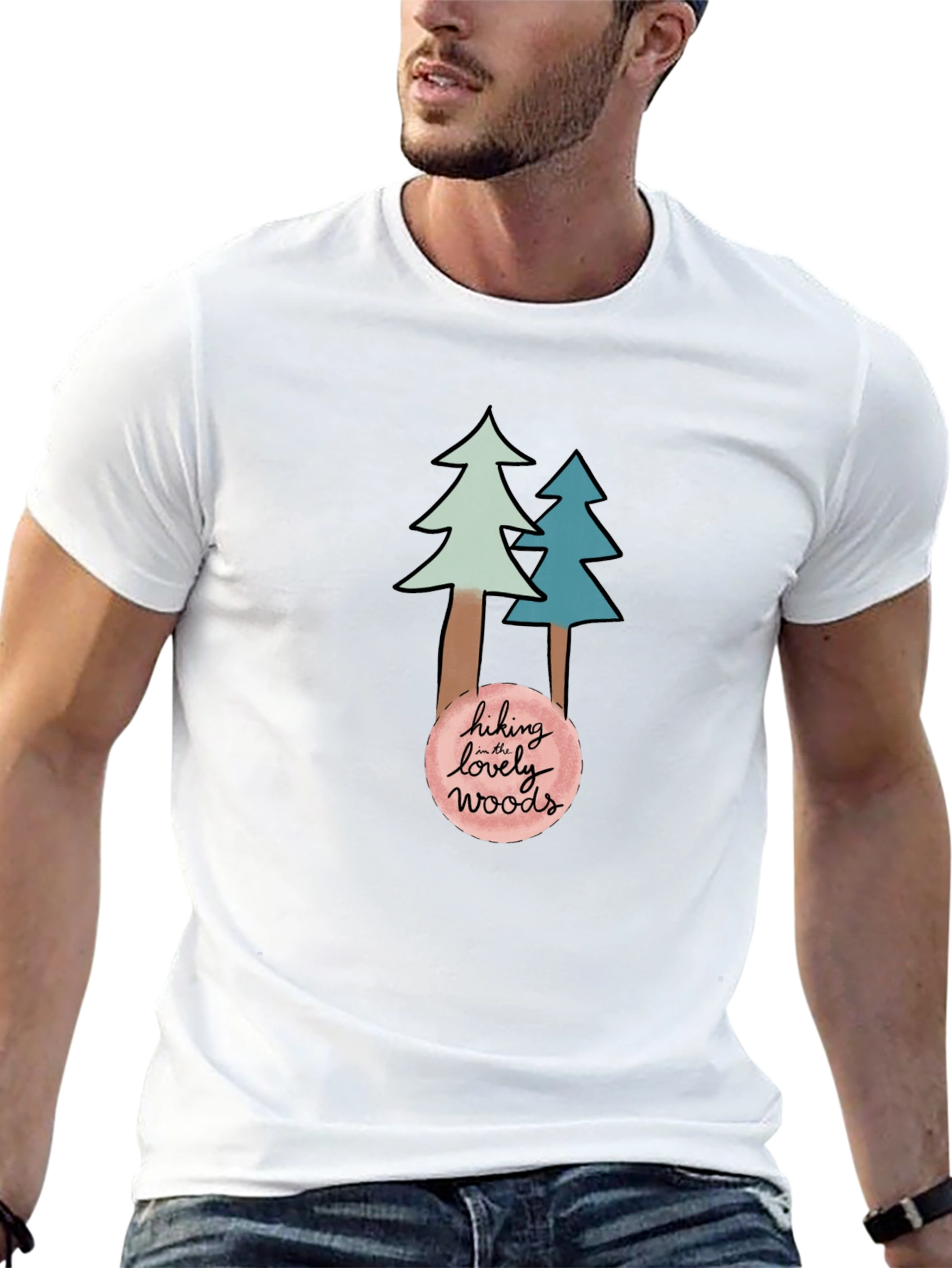 Camiseta Hiking Lovely Woods