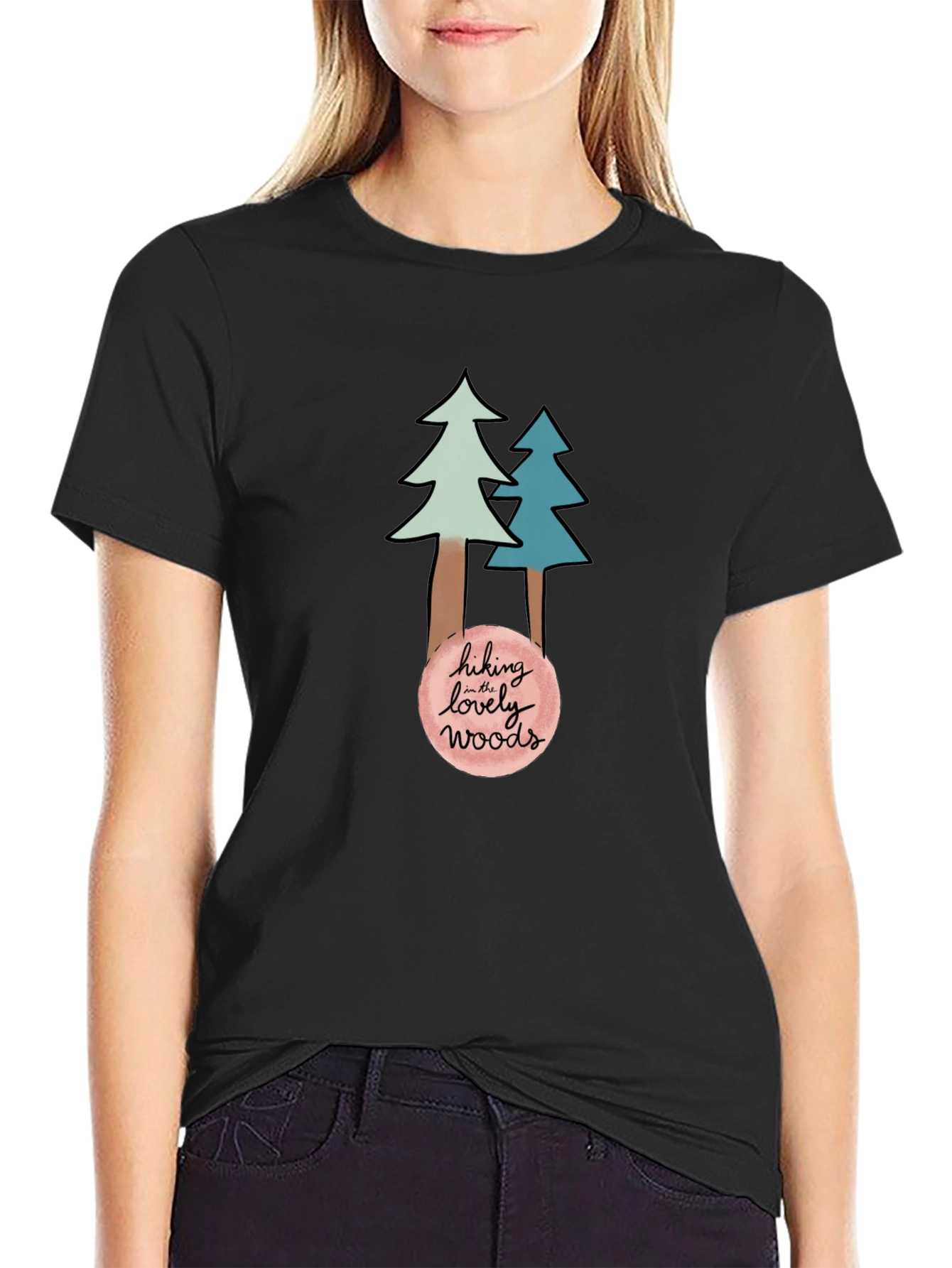 Camiseta Hiking Lovely Woods