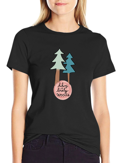 Camiseta Hiking Lovely Woods