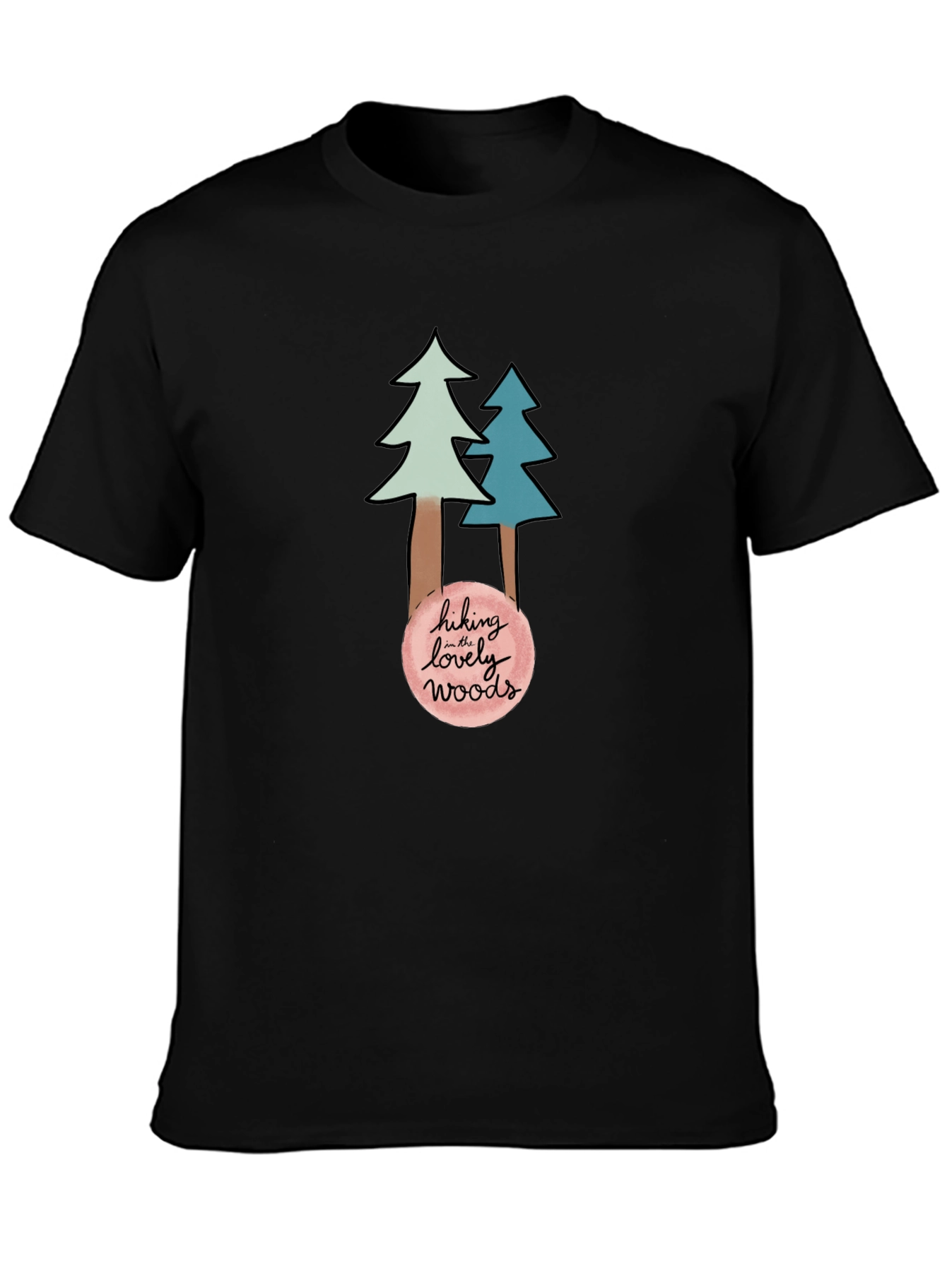 Camiseta Hiking Lovely Woods