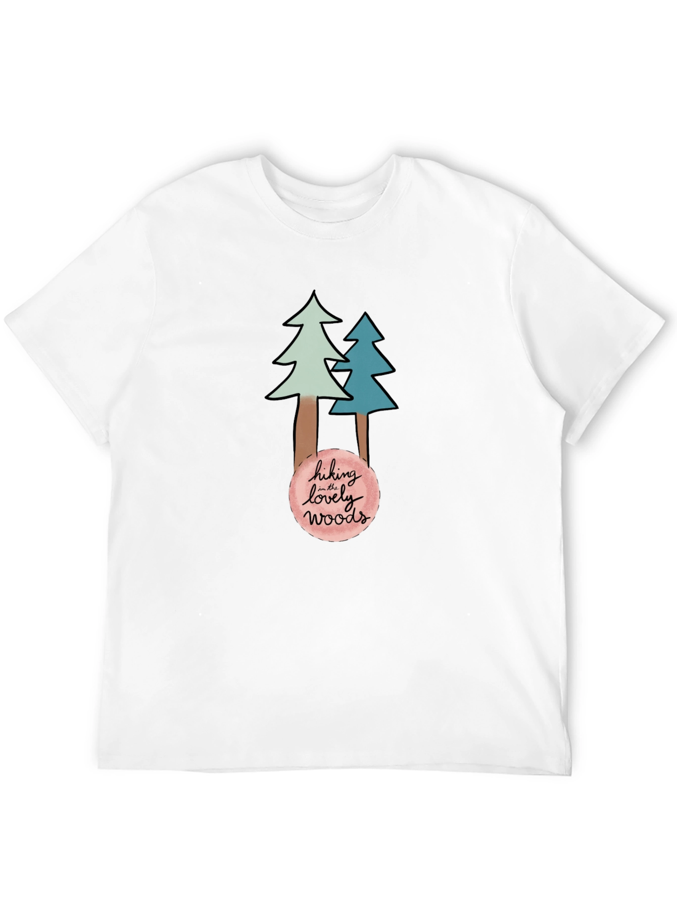 Camiseta Hiking Lovely Woods