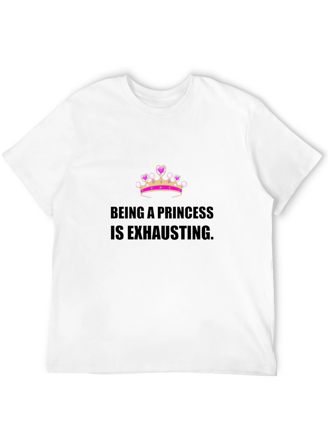Camiseta Negra: Ser Princesa Agota