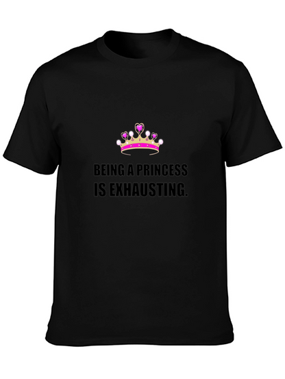 Camiseta Negra: Ser Princesa Agota