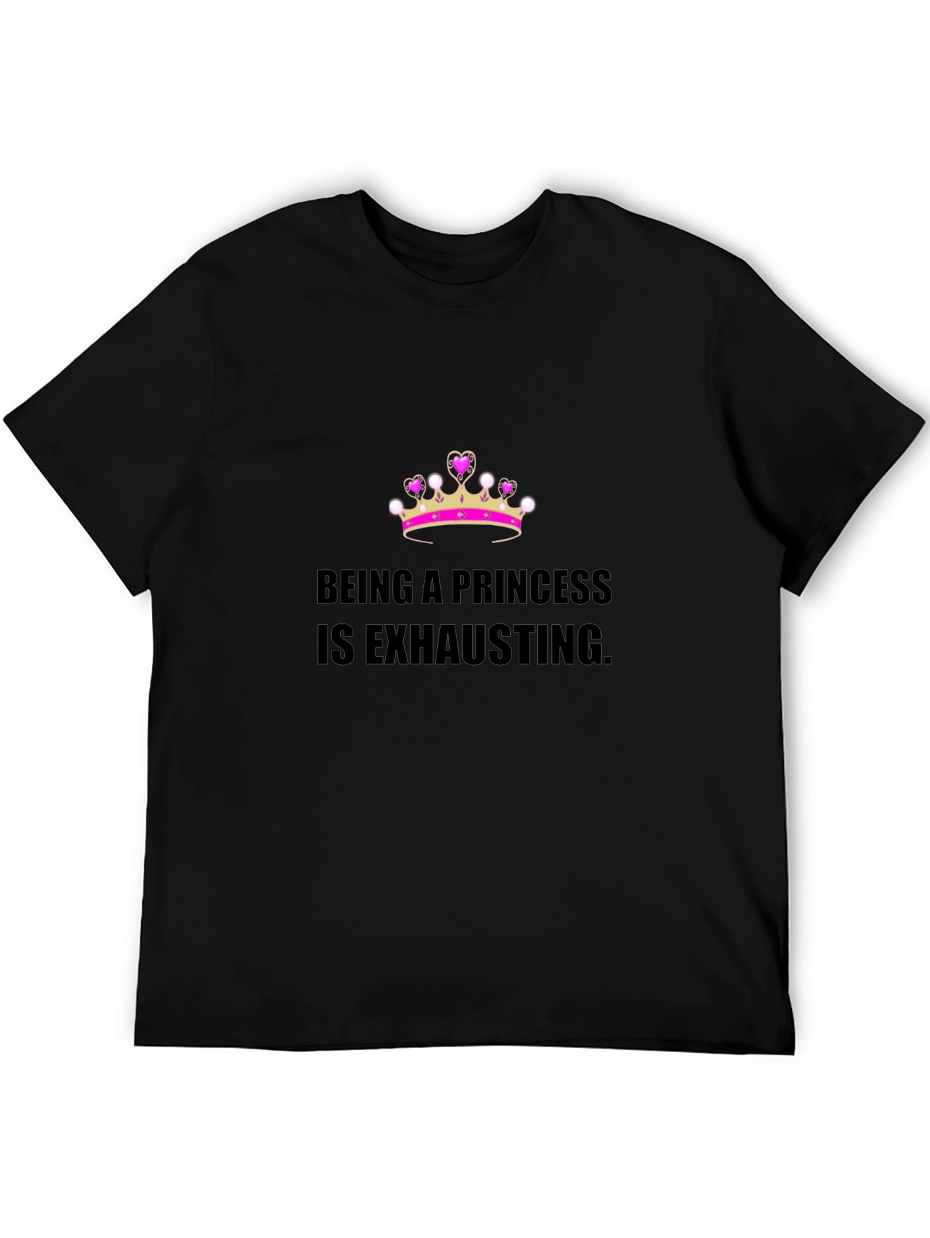 Camiseta Negra: Ser Princesa Agota