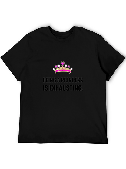 Camiseta Negra: Ser Princesa Agota
